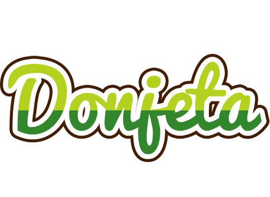Donjeta golfing logo