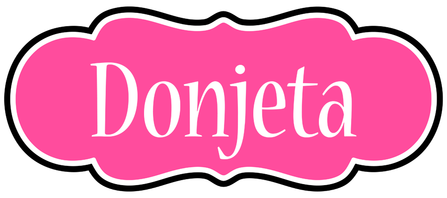 Donjeta invitation logo