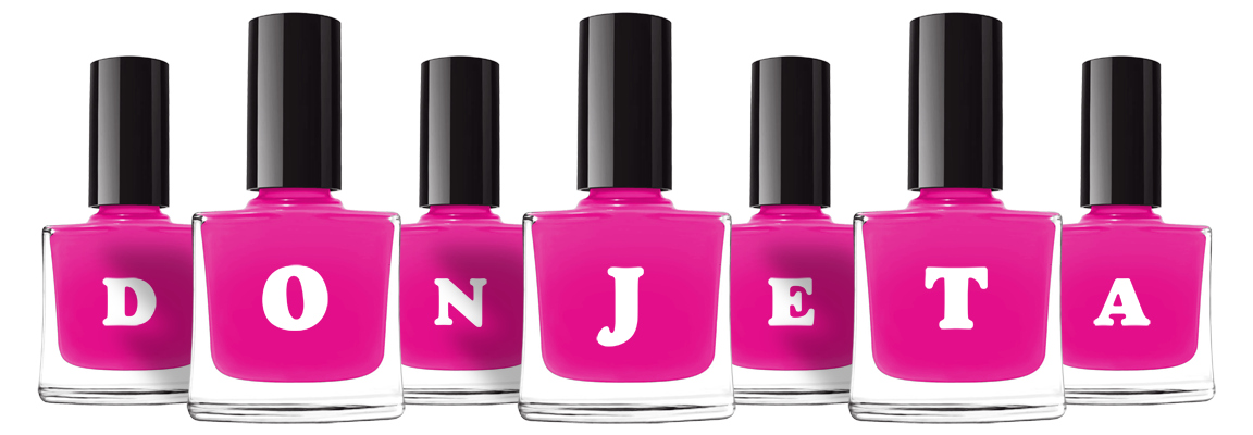 Donjeta nails logo
