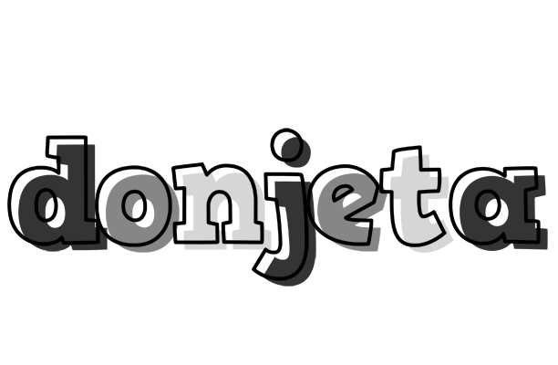 Donjeta night logo