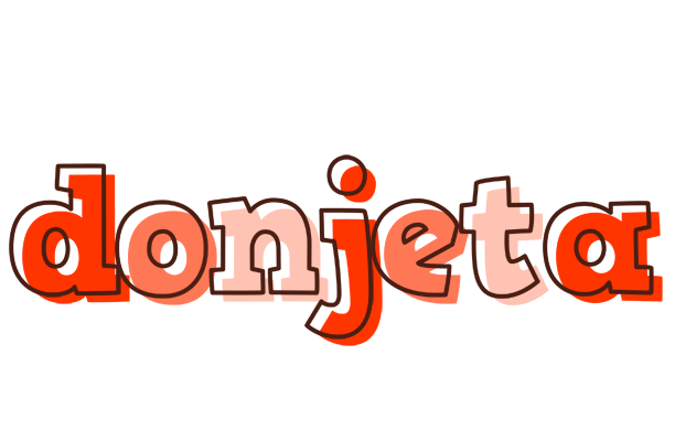 Donjeta paint logo
