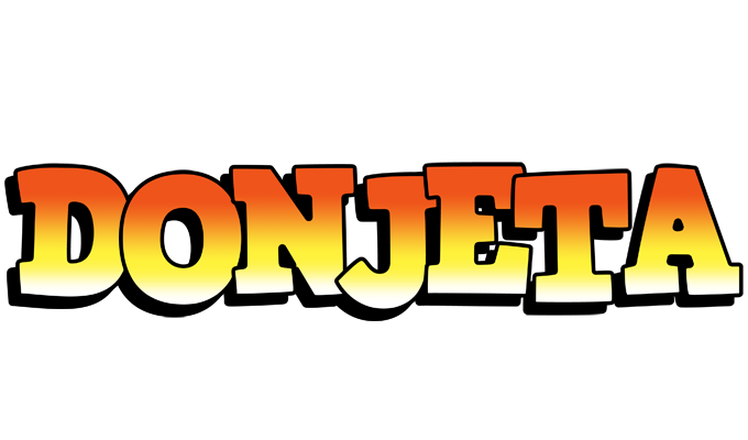 Donjeta sunset logo