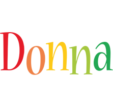Donna birthday logo