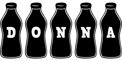 Donna bottle logo