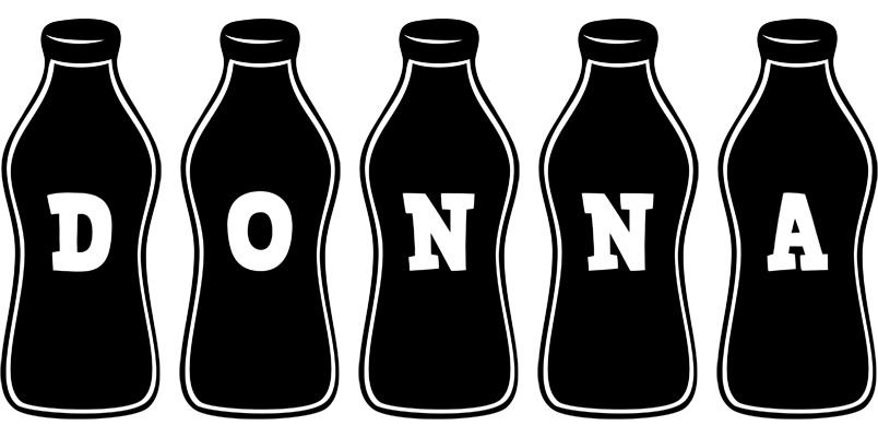 Donna bottle logo