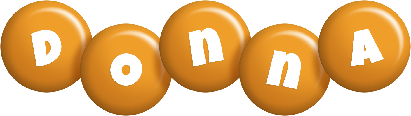 Donna candy-orange logo