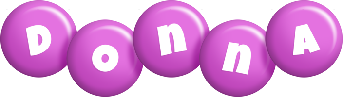 Donna candy-purple logo