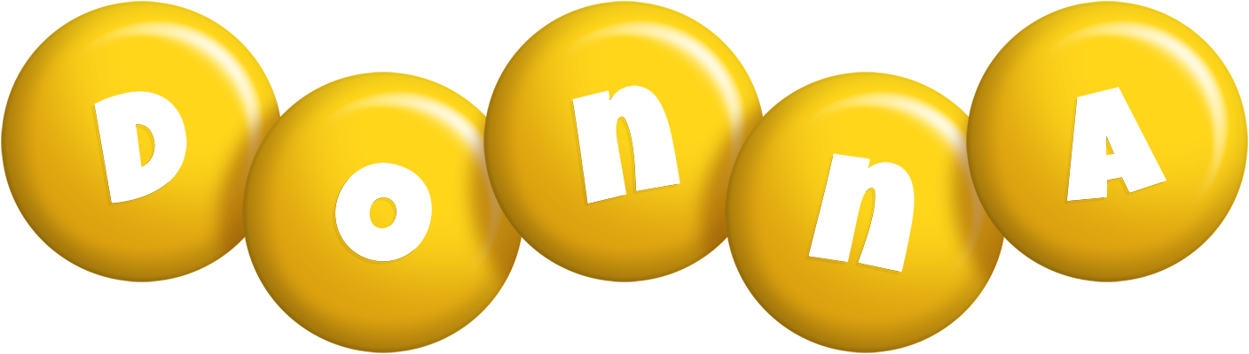 Donna candy-yellow logo
