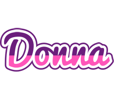 Donna cheerful logo