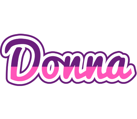Donna cheerful logo