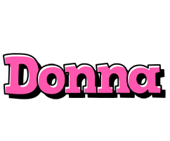 Donna girlish logo