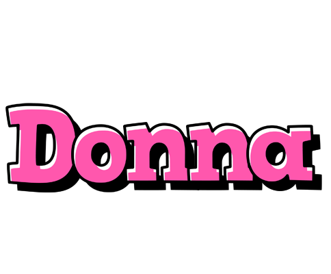 Donna girlish logo
