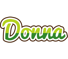 Donna golfing logo