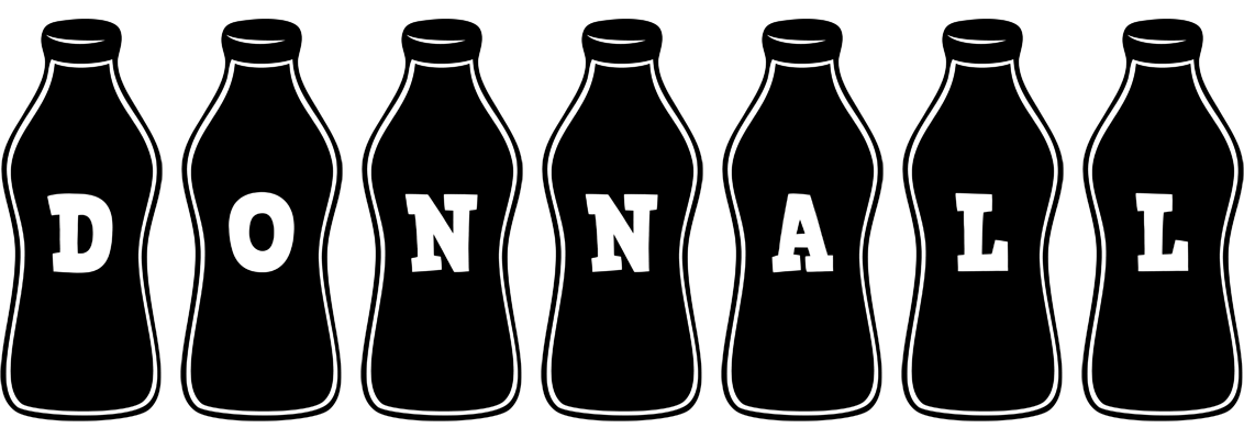 Donnall bottle logo