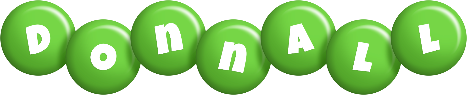 Donnall candy-green logo