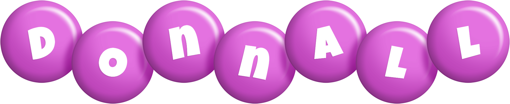 Donnall candy-purple logo