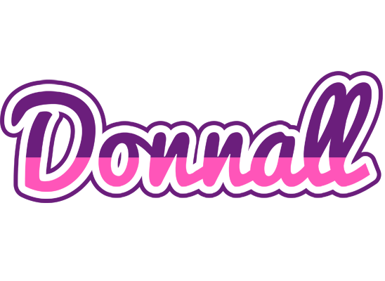 Donnall cheerful logo
