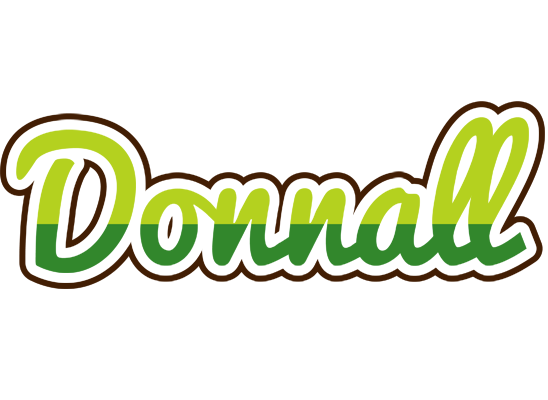 Donnall golfing logo