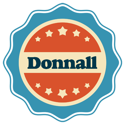 Donnall labels logo