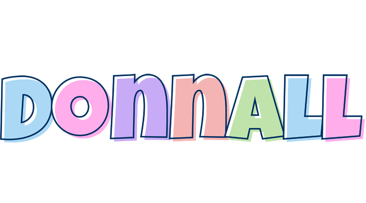 Donnall pastel logo