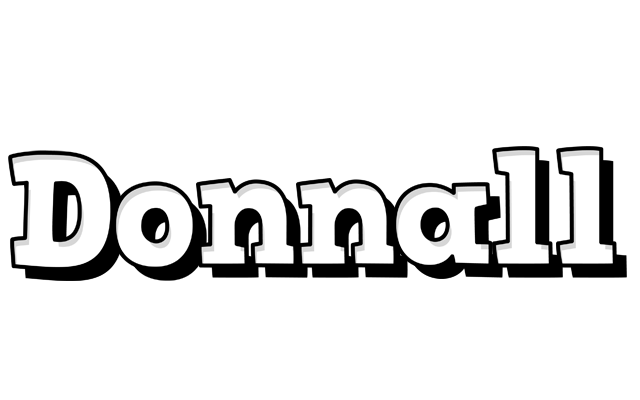 Donnall snowing logo