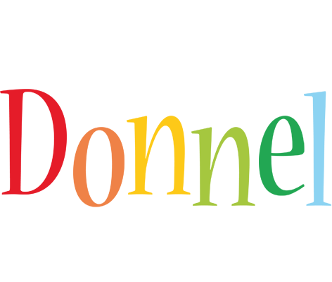 Donnel birthday logo