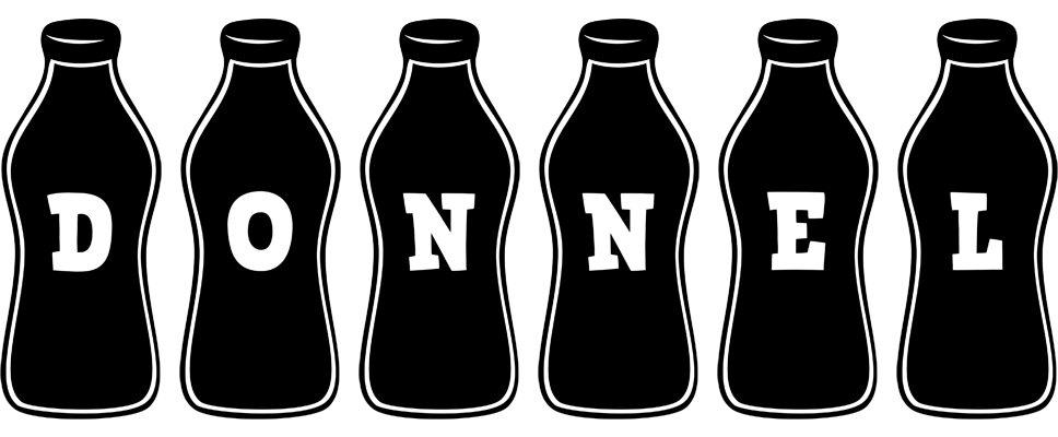 Donnel bottle logo