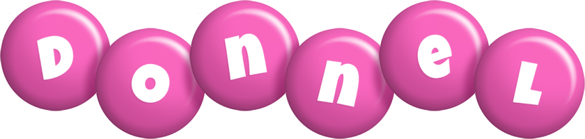 Donnel candy-pink logo