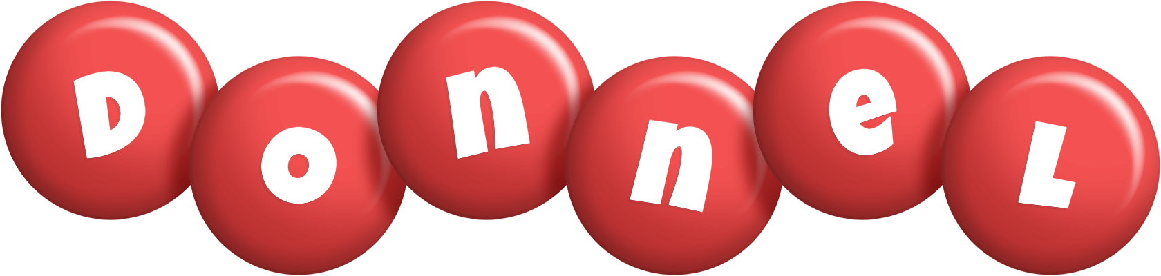 Donnel candy-red logo