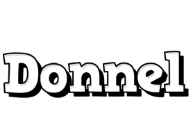 Donnel snowing logo