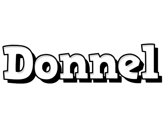 Donnel snowing logo