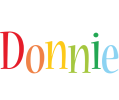 Donnie birthday logo