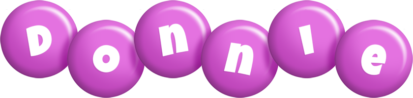 Donnie candy-purple logo