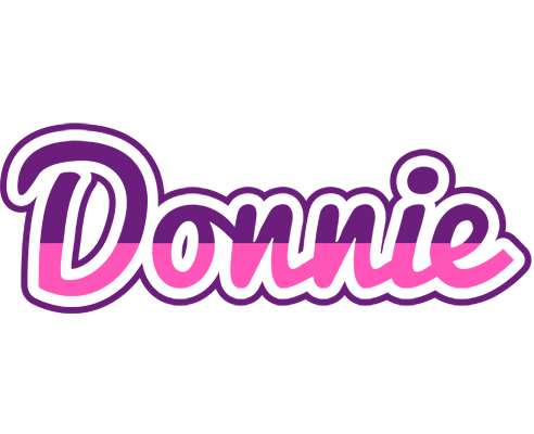 Donnie cheerful logo