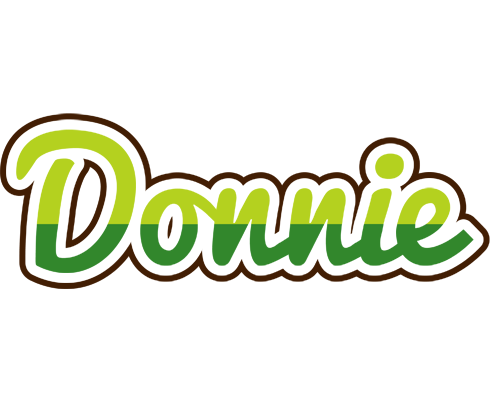 Donnie golfing logo