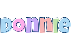 Donnie pastel logo