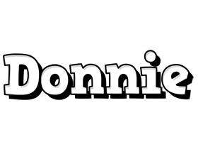 Donnie snowing logo