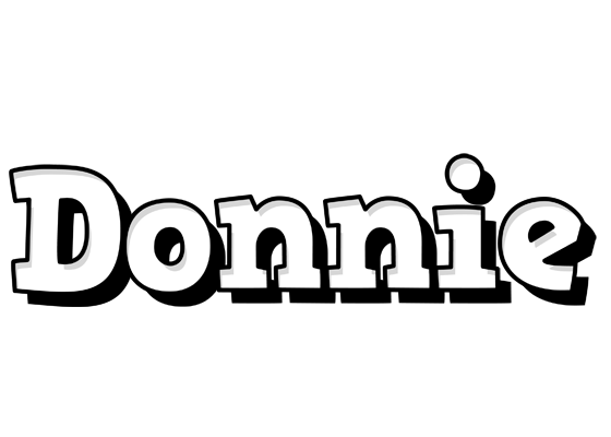 Donnie snowing logo