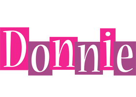 Donnie whine logo