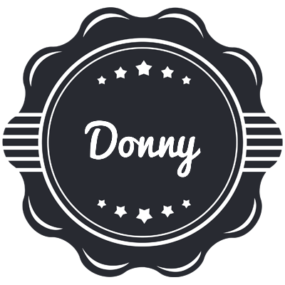 Donny badge logo