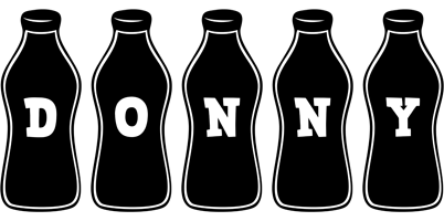 Donny bottle logo
