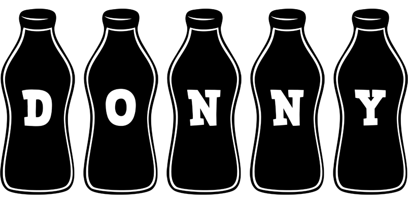 Donny bottle logo