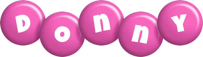 Donny candy-pink logo