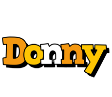 Donny cartoon logo