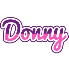 Donny cheerful logo