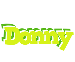 Donny citrus logo