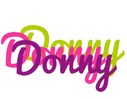 Donny flowers logo