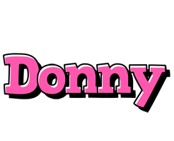 Donny girlish logo