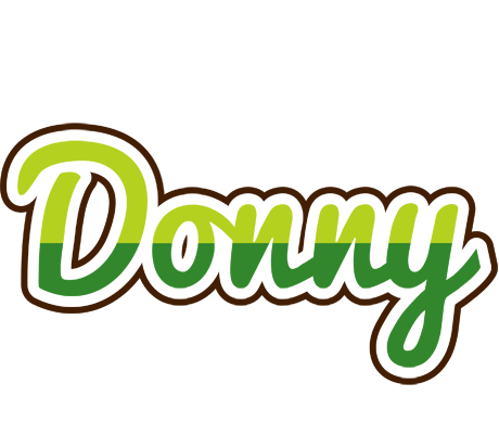 Donny golfing logo