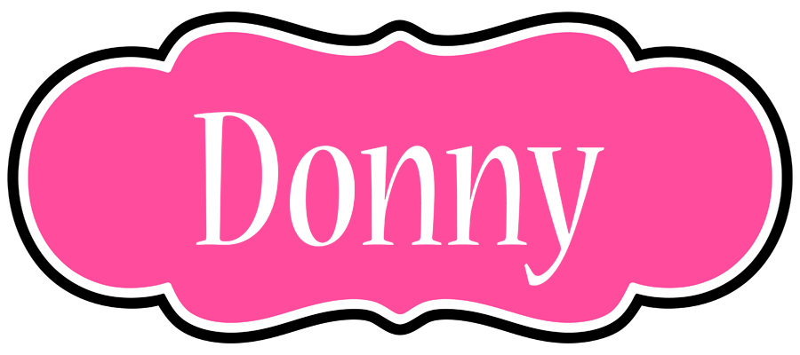 Donny invitation logo
